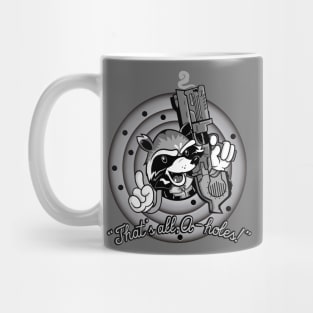 That's all, A-Holes! (Old Grey Cartoon Version) Mug